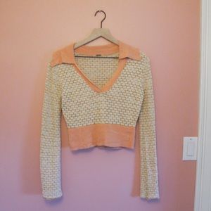 Retro-inspired Free People Sweater